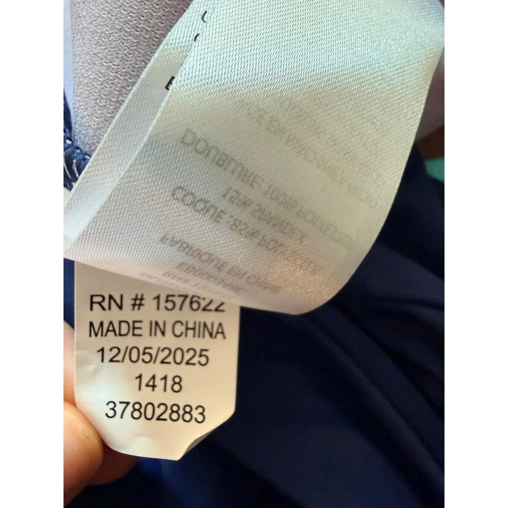 Eddie Bauer Tankini Swimsuit Kids M 10/12 Blue Mint New 2-Piece Set EB000348C